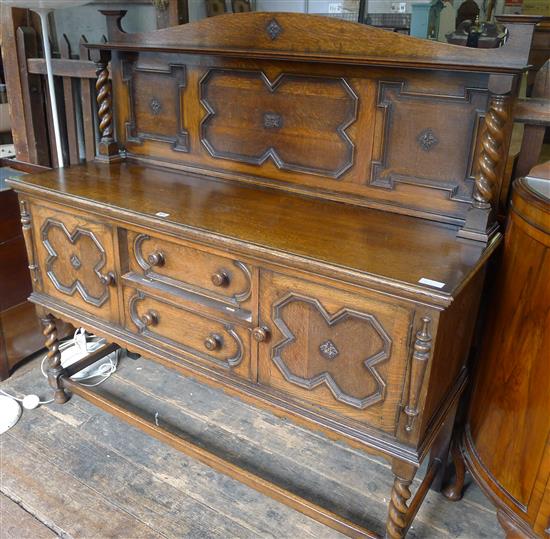 Oak sideboard